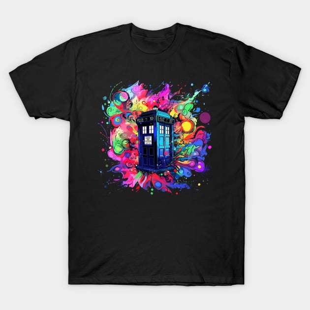 dr who T-Shirt by a cat cooking